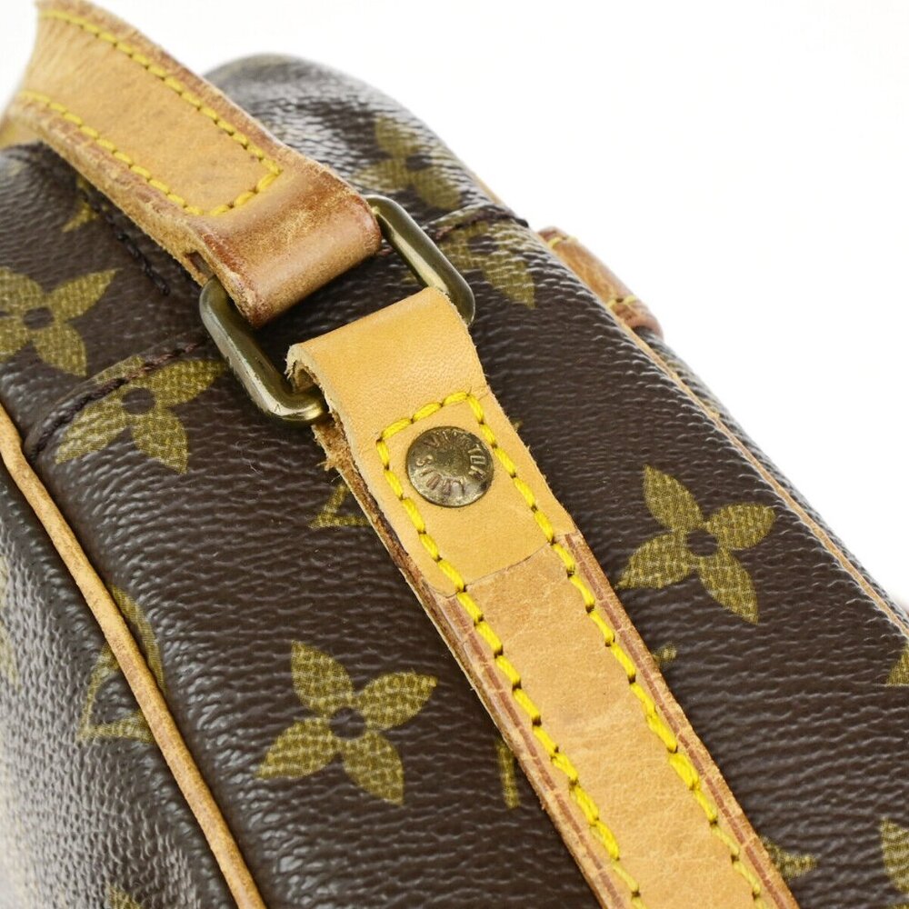 LOUIS VUITTON Senlis Shoulder Bag Monogram Leather Brown France - Picture 16 of 16